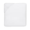 Sferra Giza 45 Percale White Fitted Sheet