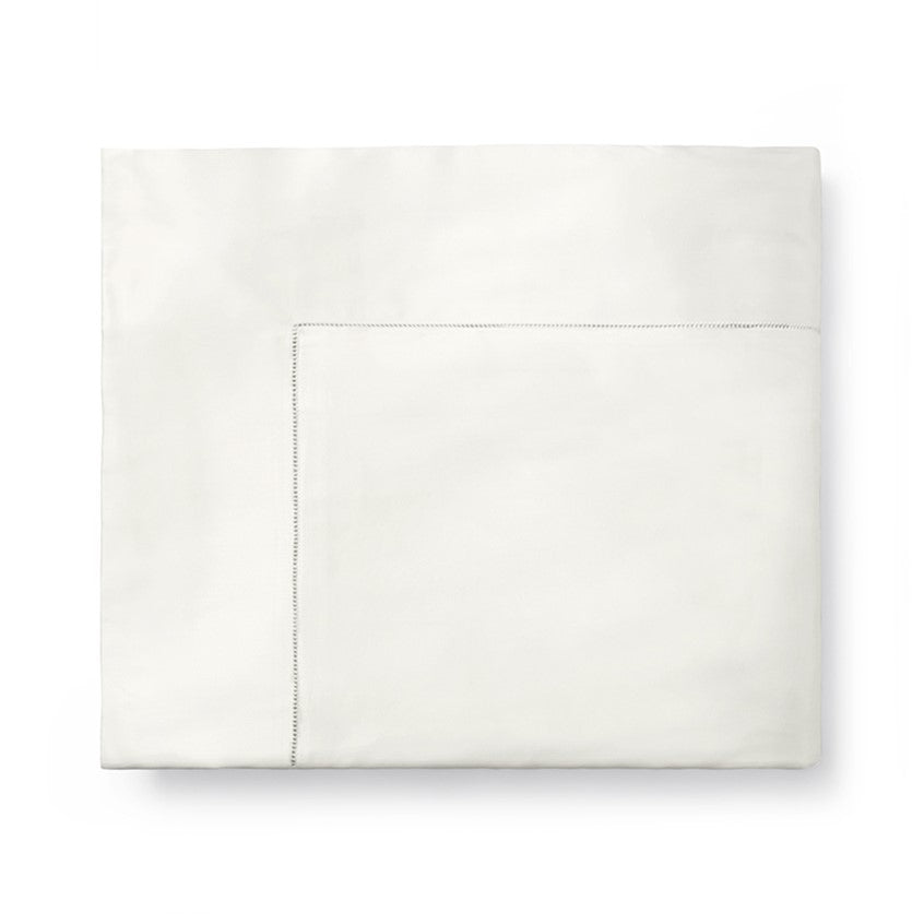 Sferra Giza 45 Sateen Ivory Duvet Cover
