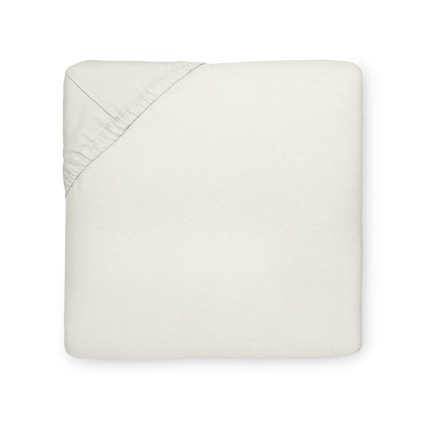 Sferra Giza 45 Sateen Ivory Fitted Sheet