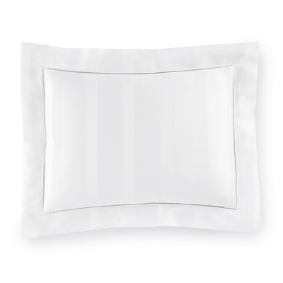 Sferra Giza 45 Jacquard White Pillow Sham
