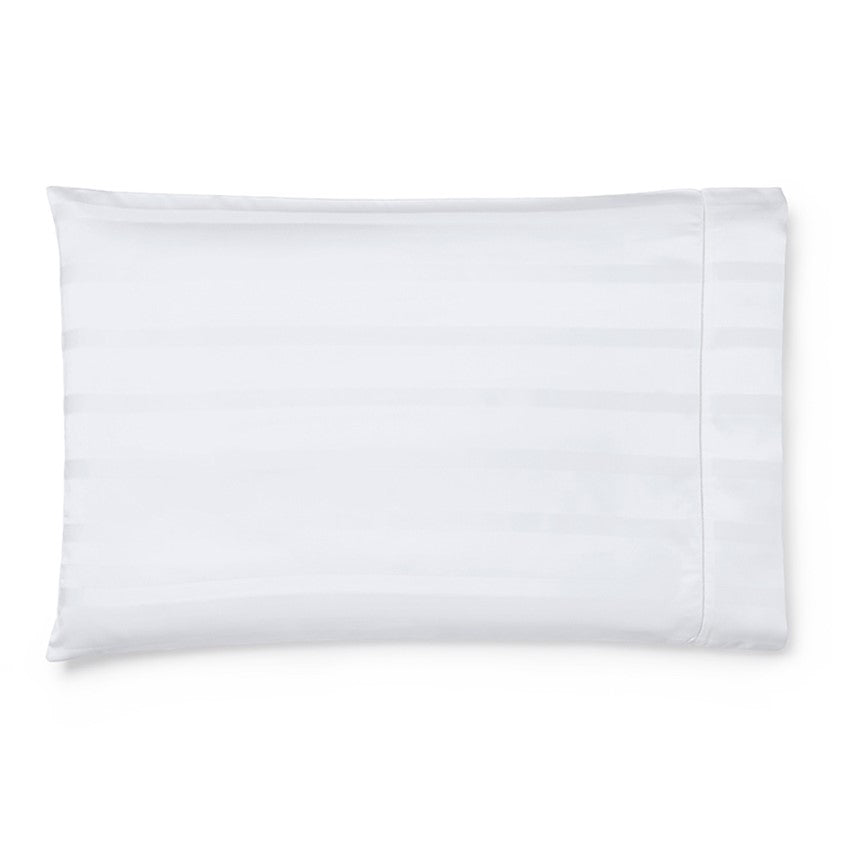 Sferra Giza 45 Stripe White Pillowcase