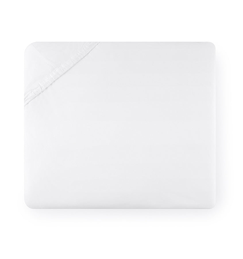 Sferra Grande Hotel White Fitted Sheet