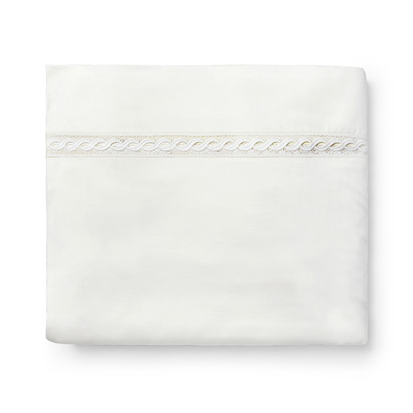 Sferra Millesimo Ivory Duvet Cover