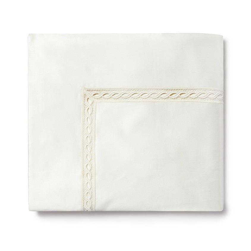 Sferra Millesimo Ivory Flat Sheet