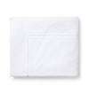 Sferra Milos White Flat Sheet