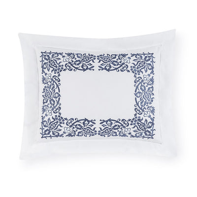 Sferra Saxon Indigo Pillow Sham