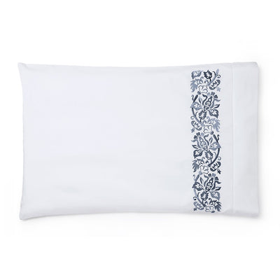 Sferra Saxon Indigo Pillowcase