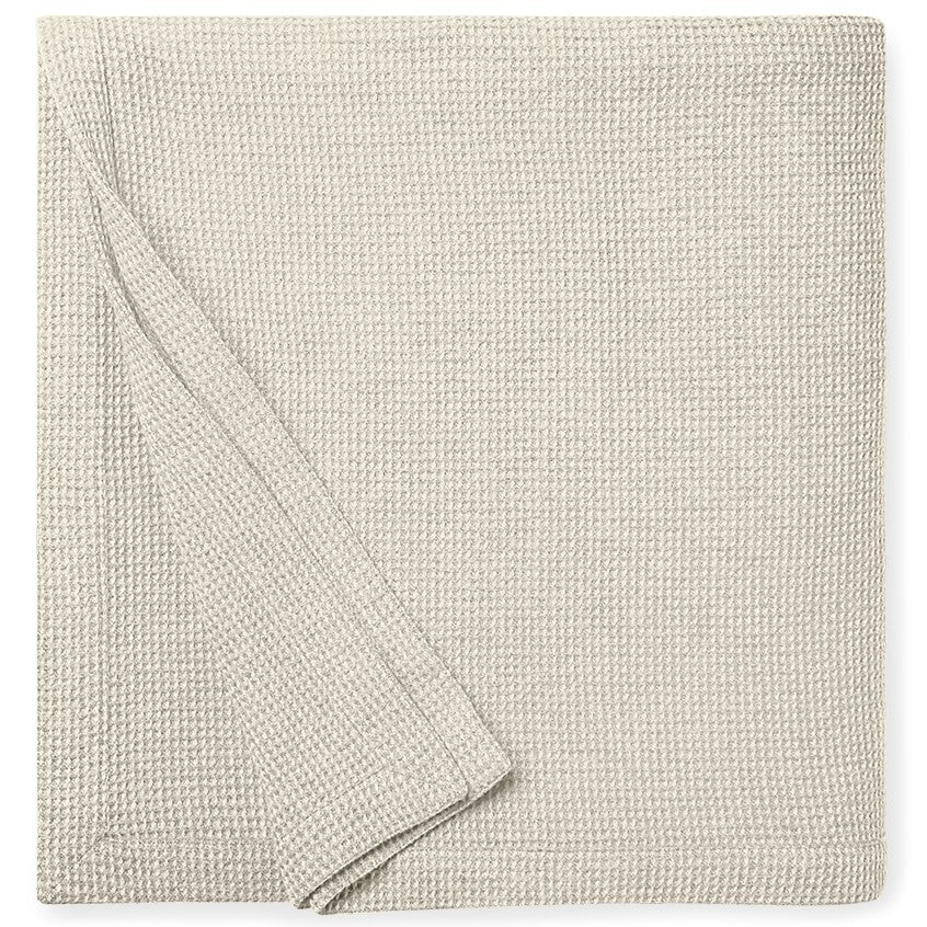 Sferra Talida Ivory Sand Blanket