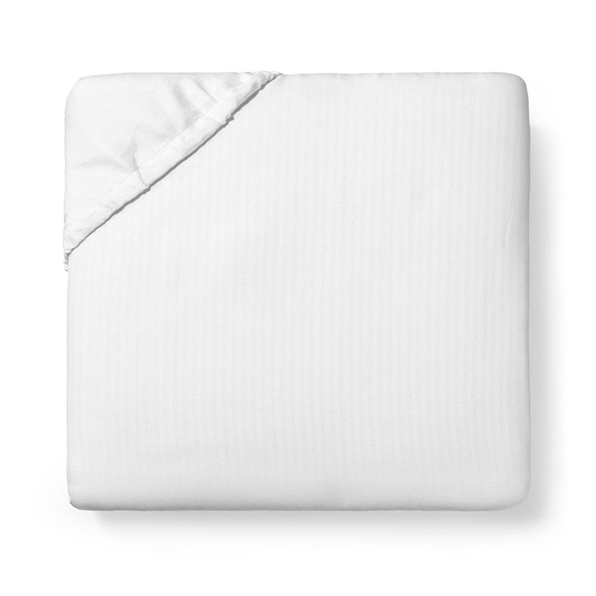 Tesoro White Fitted Sheet