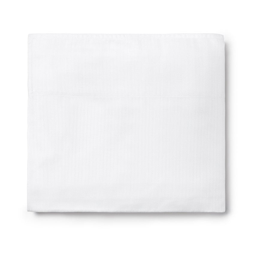 Sferra Tesoro White Flat Sheet