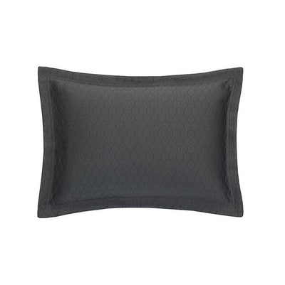 Sferra Favo Charcoal Pillow Sham