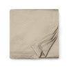 Sferra Favo Oat Coverlet