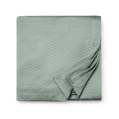 Sferra Favo Seagreen Coverlet