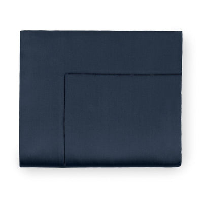 Sferra Giotto Navy Flat Sheet