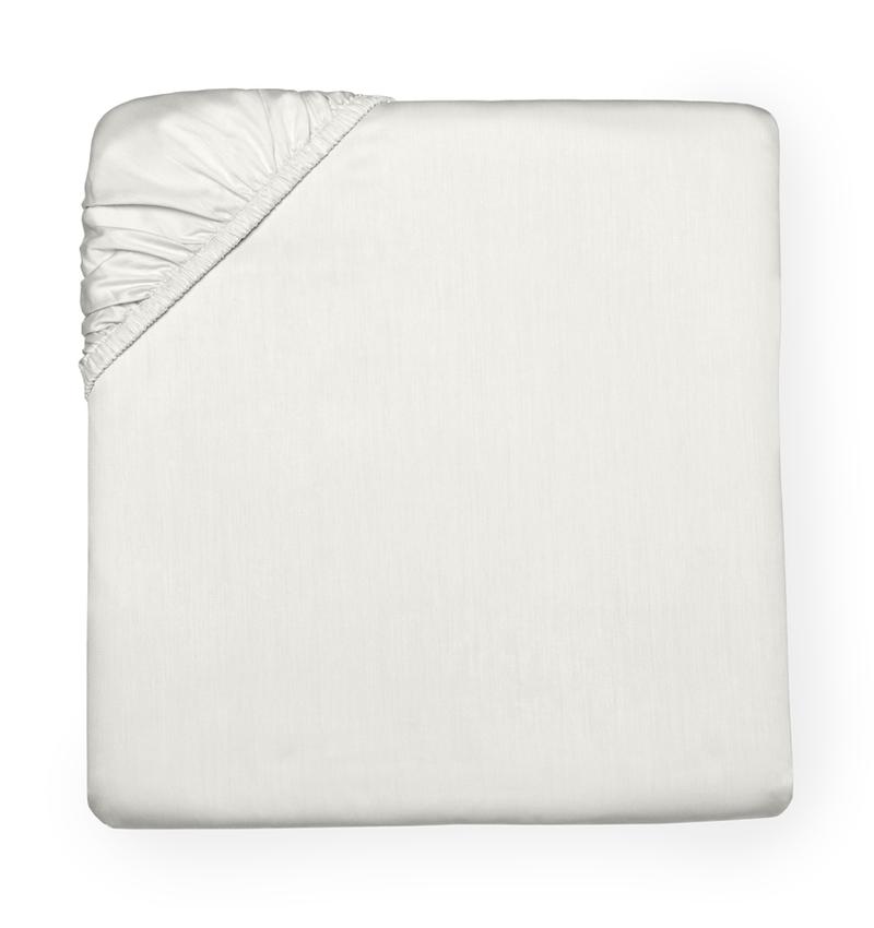 Sferra Larro Beige Fitted Sheet