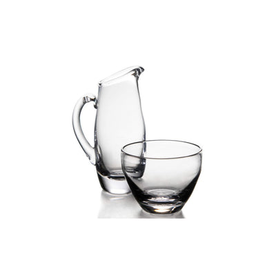 Simon Pearce Addison Small Pitcher & Sugar Bowl Set