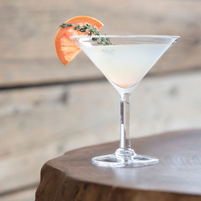 Simon Pearce Ascutney Martini Glass