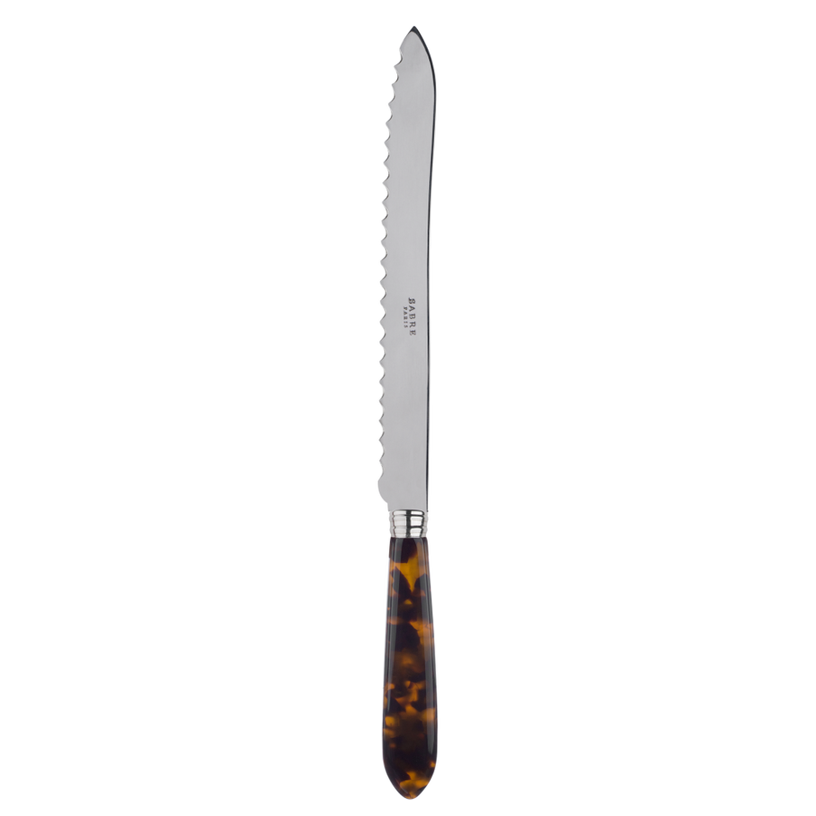 Sabre Paris Tortoise Bread Knife