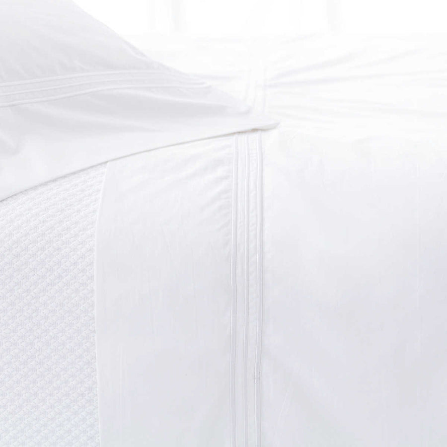 Pine Cone Hill Trio White Sheet Set
