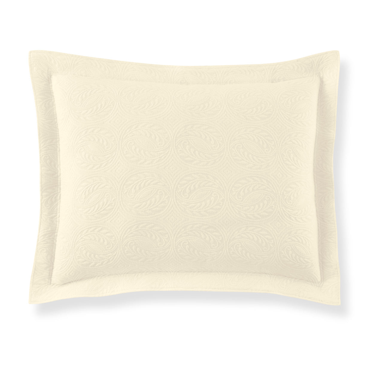 Peacock Alley Vienna Ivory Pillow Sham