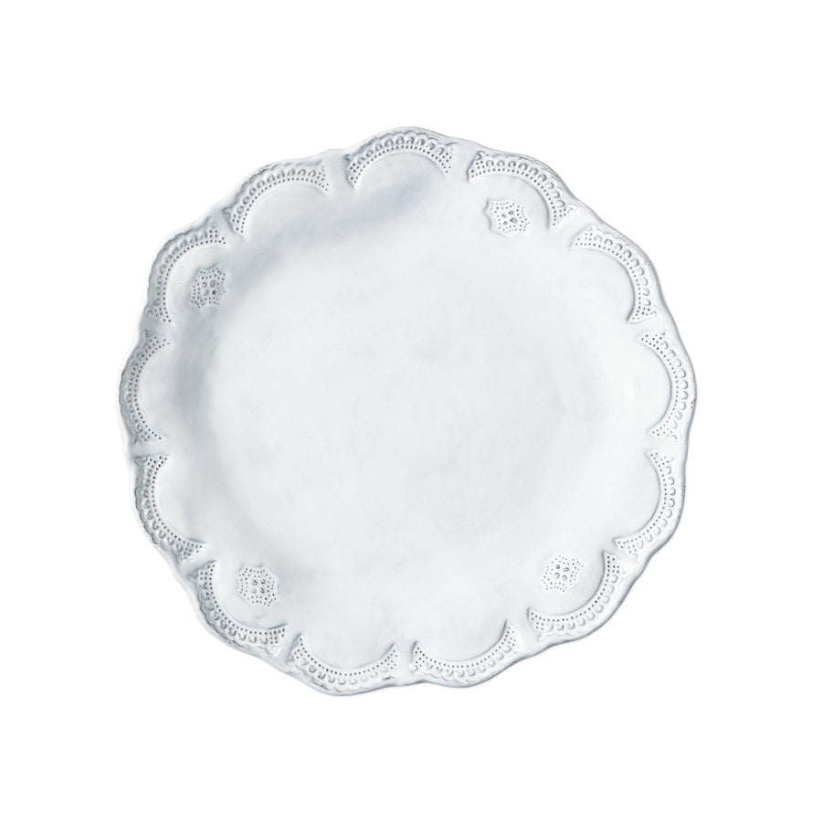 Vietri Incanto Lace European Dinner Plate