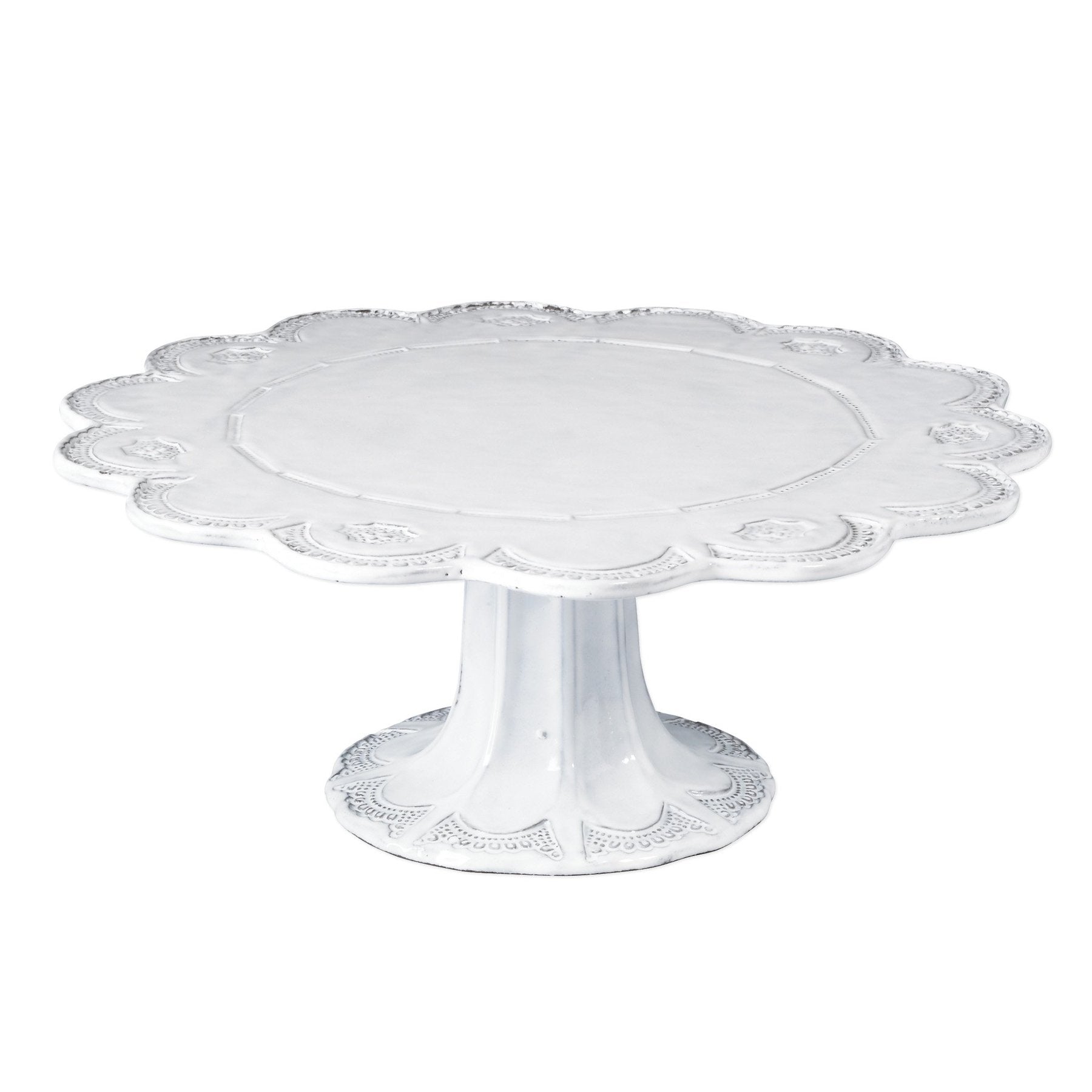 Vietri Incanto Lace Cake Stand