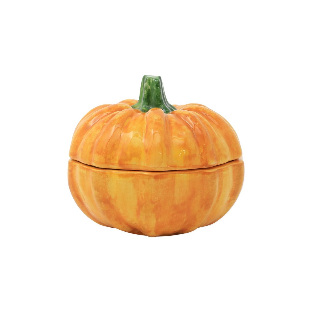 Vietri Pumpkins Small Covered Pumpkin