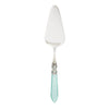 Vietri Aladdin Antique Aqua Pastry Server