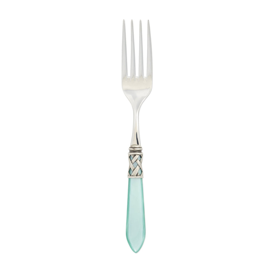 Vietri Aladdin Antique Aqua Serving Fork