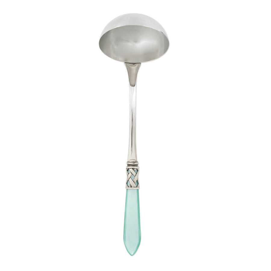 Vietri Aladdin Antique Aqua Soup Ladle
