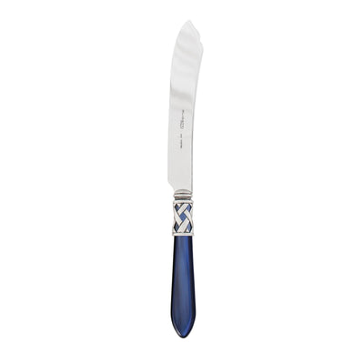 Vietri Aladdin Antique Blue Cake Knife