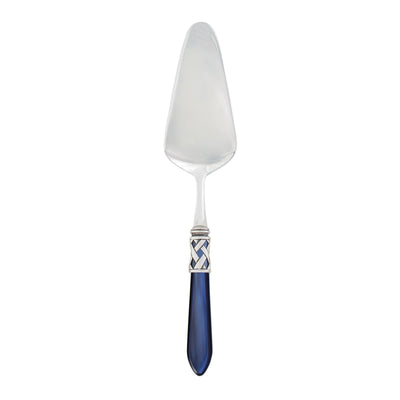 Vietri Aladdin Antique Blue Pastry Server