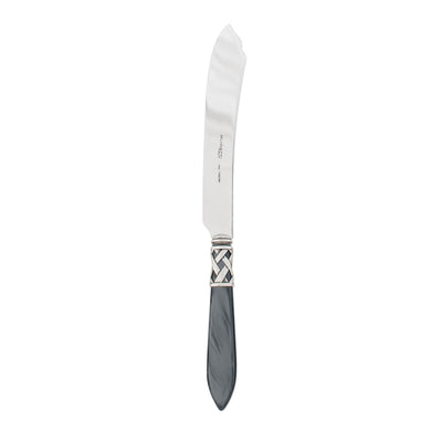 Vietri Aladdin Antique Charcoal Cake Knife