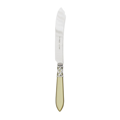 Vietri Aladdin Antique Chartreuse Cake Knife