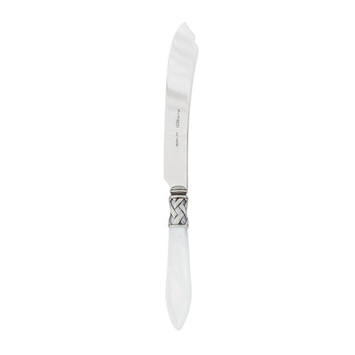 Vietri Aladdin Antique Clear Cake Knife