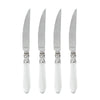 Vietri Aladdin Antique Clear Steak Knives