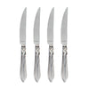 Vietri Aladdin Antique Light Gray Steak Knives