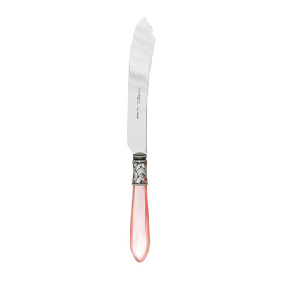 Vietri Aladdin Antique Light Pink Cake Knife