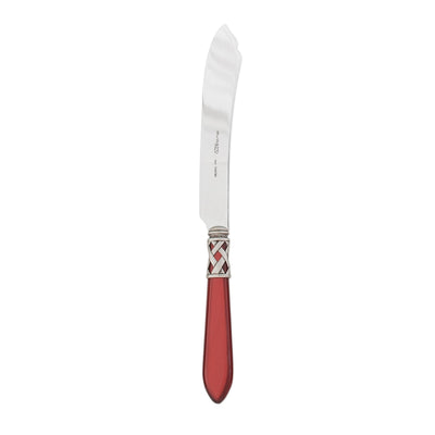 Vietri Aladdin Antique Red Cake Knife