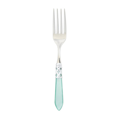 Vietri Aladdin Brilliant Aqua Serving Fork