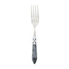 Vietri Aladdin Brilliant Charcoal Serving Fork