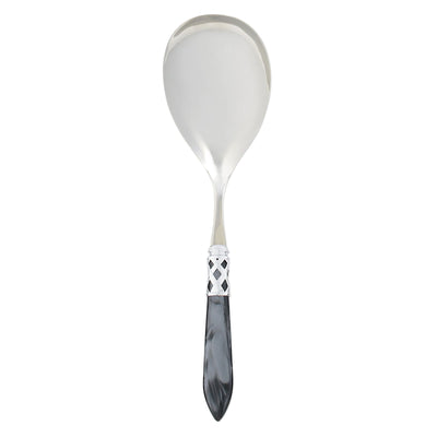 Vietri Aladdin Brilliant Charcoal Serving Spoon