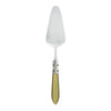 Vietri Aladdin Brilliant Chartreuse Pastry Server