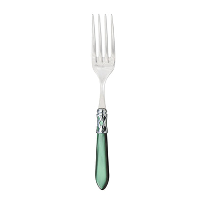 Vietri Aladdin Brilliant Green Serving Fork