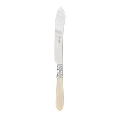 Vietri Aladdin Brilliant Ivory Cake Knife