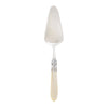 Vietri Aladdin Brilliant Ivory Pastry Server