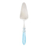 Vietri Aladdin Brilliant Light Blue Pastry Server