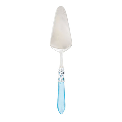 Vietri Aladdin Brilliant Light Blue Pastry Server