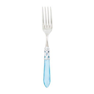 Vietri Aladdin Brilliant Light Blue Serving Fork