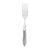Vietri Aladdin Brilliant Light Gray Serving Fork